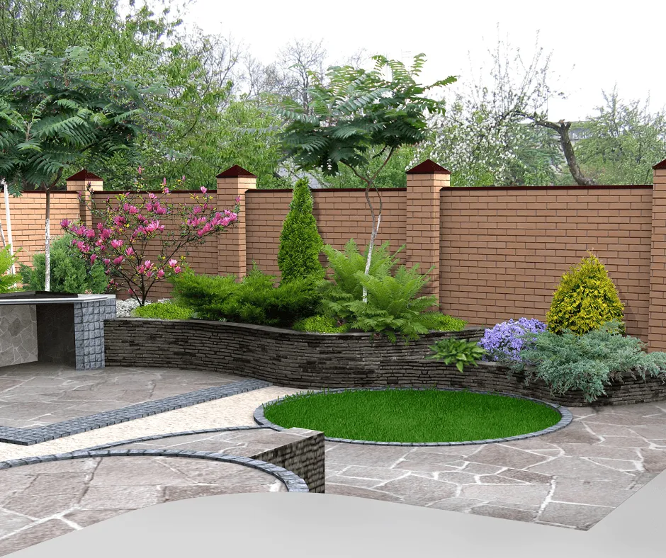 3d yard design